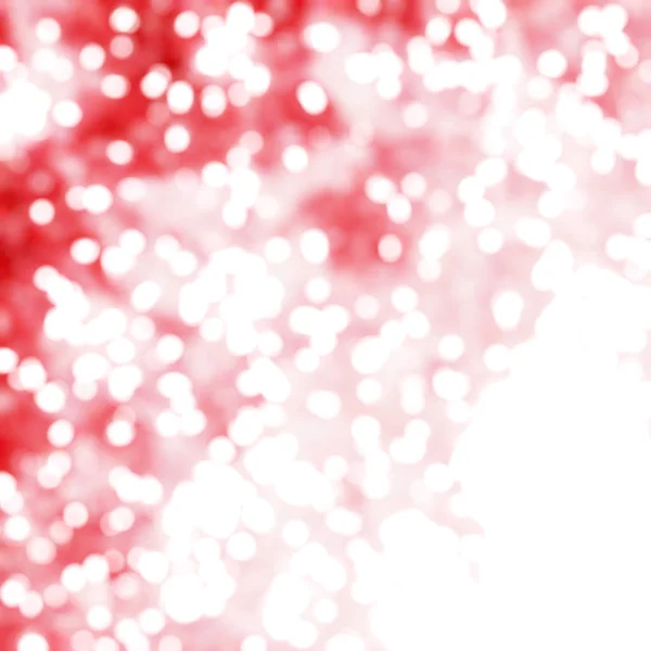 Desfocado Único Abstrato Vermelho Bokeh Luzes Festivas — Fotografia de Stock