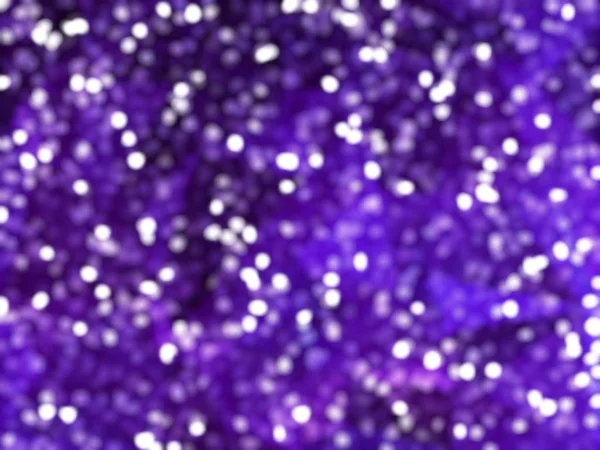 Defocused Unique Abstract Purple Bokeh Festive Lights — Stock Photo, Image