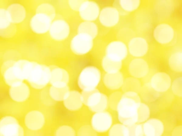 Дефокусовані Унікальні Абстрактні Жовті Боке Святкові Вогні — стокове фото