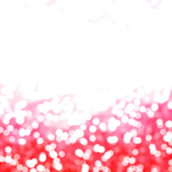 Desfocado Único Abstrato Vermelho Bokeh Luzes Festivas — Fotografia de Stock