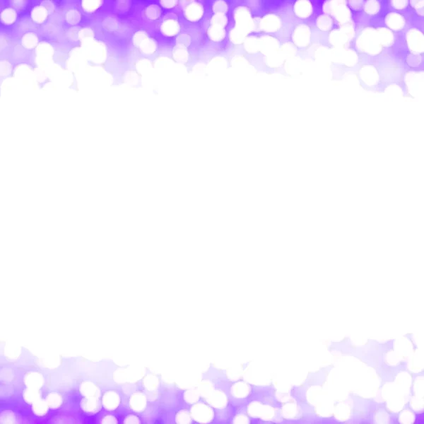 Defocused Unique Abstract Purple Bokeh Festive Lights — Stock Photo, Image