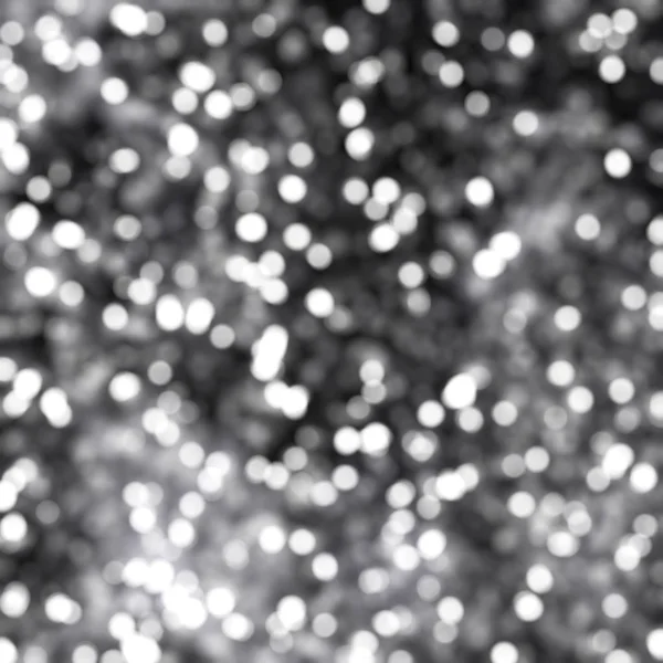 Defocused Unique Abstract Black Bokeh Festive Lights — Stock Photo, Image