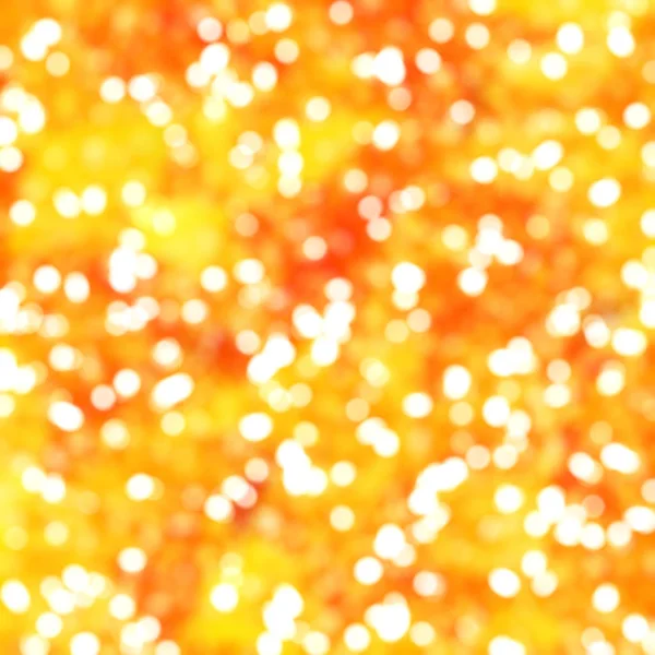 Lumières Festives Bokeh Orange Abstraites Uniques Déconcentrées — Photo