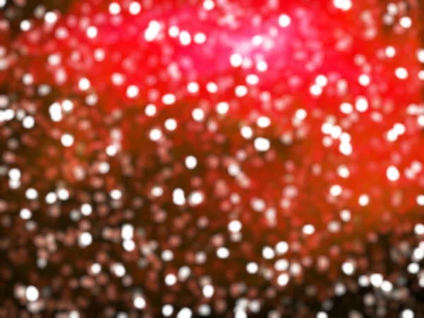 Desfocado Único Abstrato Vermelho Bokeh Luzes Festivas — Fotografia de Stock