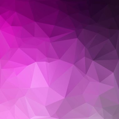 Mor Çokgen Mozaik Arkaplan, Yaratıcı Tasarım Şablonları