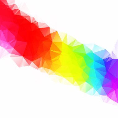 Renkli poligonal mozaik arka plan yaratıcı tasarım şablonları