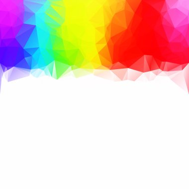 Renkli poligonal mozaik arka plan yaratıcı tasarım şablonları