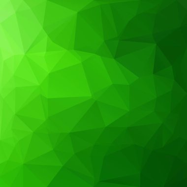 Yeşil Çokgen Mozaik Arkaplan, Yaratıcı Tasarım Şablonları