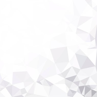 Gri Beyaz Çokgen Arkaplan, Yaratıcı Tasarım Şablonları