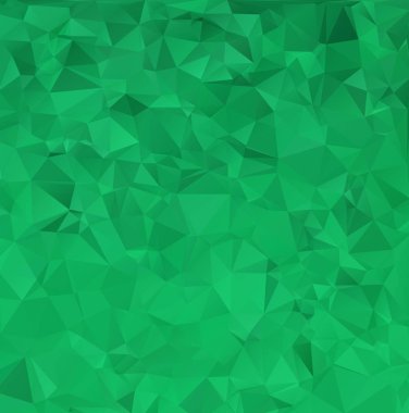 Yeşil Çokgen Mozaik Arkaplan, Yaratıcı Tasarım Şablonları