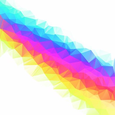 Renkli poligonal mozaik arka plan yaratıcı tasarım şablonları