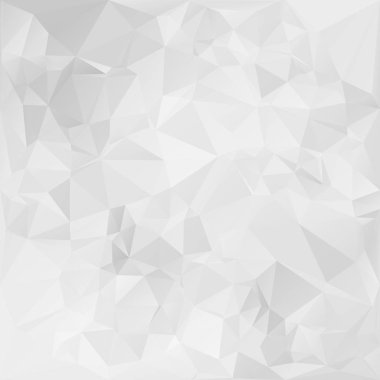 Gri Beyaz Çokgen Arkaplan, Yaratıcı Tasarım Şablonları