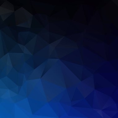 mavi çokgen mozaik arkaplan, yaratıcı tasarım şablonları