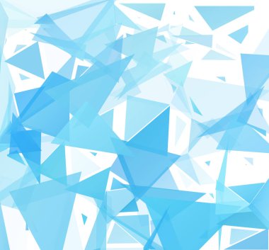 Mavi mola mozaik arka plan, yaratıcı tasarım şablonları