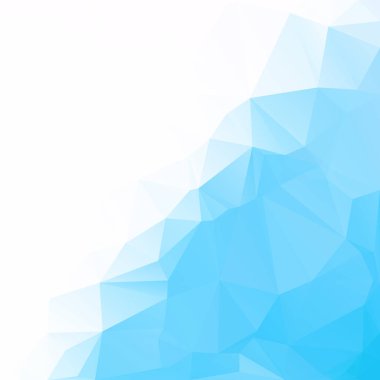 mavi çokgen mozaik arkaplan, yaratıcı tasarım şablonları