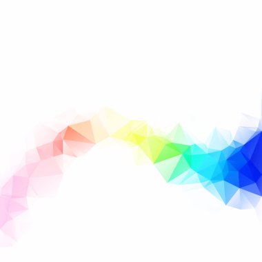 Renkli poligonal mozaik arka plan yaratıcı tasarım şablonları