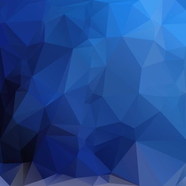 mavi çokgen mozaik arkaplan, yaratıcı tasarım şablonları