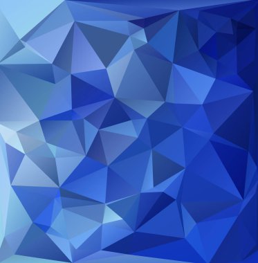 mavi çokgen mozaik arkaplan, yaratıcı tasarım şablonları