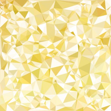 Sarı Çokgen Mozaik Arkaplan, Yaratıcı Tasarım Şablonları