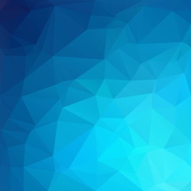 mavi çokgen mozaik arkaplan, yaratıcı tasarım şablonları