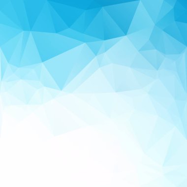 mavi çokgen mozaik arkaplan, yaratıcı tasarım şablonları