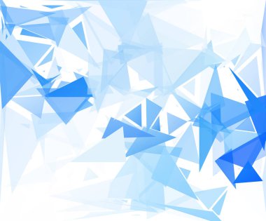 Mavi mola mozaik arka plan, yaratıcı tasarım şablonları