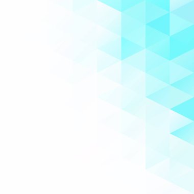 Mavi Izgara Mozaik Arkaplan, Yaratıcı Tasarım Şablonları