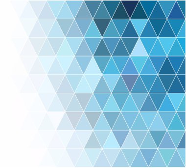 Mavi Izgara Mozaik Arkaplan, Yaratıcı Tasarım Şablonları