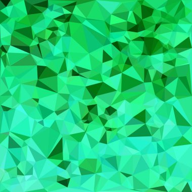 Yeşil Çokgen Mozaik Arkaplan, Yaratıcı Tasarım Şablonları