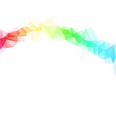 Renkli poligonal mozaik arka plan yaratıcı tasarım şablonları