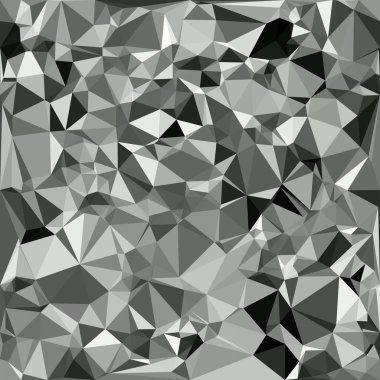 Siyah poligonal mozaik arka plan, yaratıcı tasarım şablonları