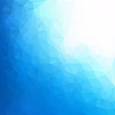 mavi çokgen mozaik arkaplan, yaratıcı tasarım şablonları