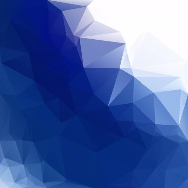 mavi çokgen mozaik arkaplan, yaratıcı tasarım şablonları