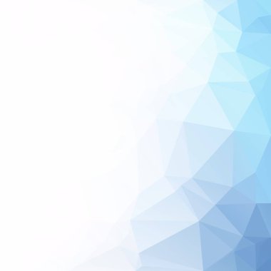 mavi çokgen mozaik arkaplan, yaratıcı tasarım şablonları