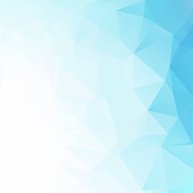 mavi çokgen mozaik arkaplan, yaratıcı tasarım şablonları