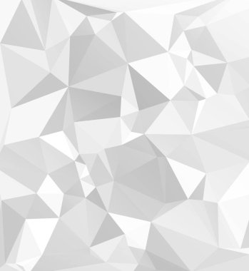 Gri Beyaz Çokgen Arkaplan, Yaratıcı Tasarım Şablonları