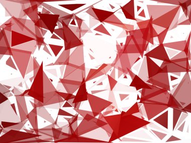 Kırmızı ara mozaik arka plan, yaratıcı tasarım şablonları