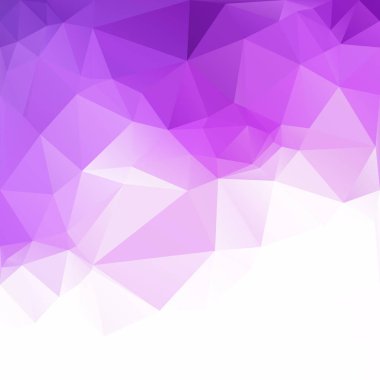 Mor Çokgen Mozaik Arkaplan, Yaratıcı Tasarım Şablonları