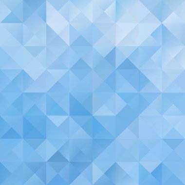 Mavi Izgara Mozaik Arkaplan, Yaratıcı Tasarım Şablonları