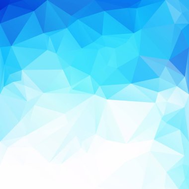 mavi çokgen mozaik arkaplan, yaratıcı tasarım şablonları