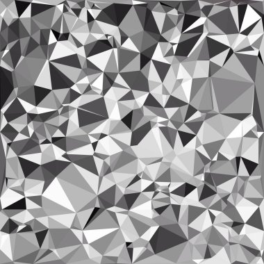 Siyah poligonal mozaik arka plan, yaratıcı tasarım şablonları