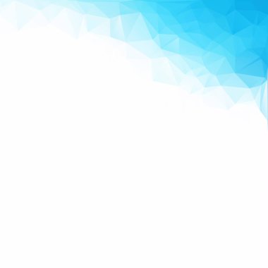 mavi çokgen mozaik arkaplan, yaratıcı tasarım şablonları