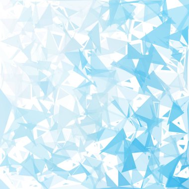 Mavi mola mozaik arka plan, yaratıcı tasarım şablonları