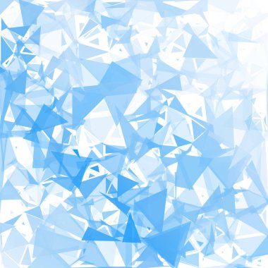 Mavi mola mozaik arka plan, yaratıcı tasarım şablonları