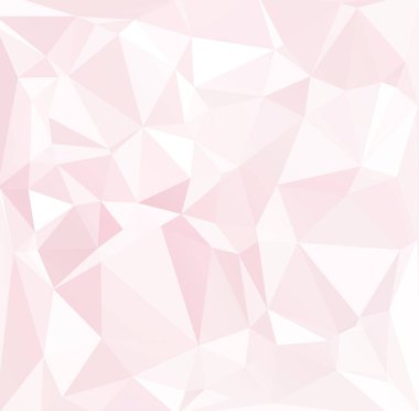 Pembe Çokgen Mozaik Arkaplan, Yaratıcı Tasarım Şablonları