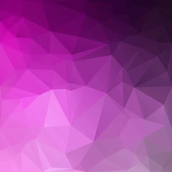 Fundo Mosaico Poligonal Roxo Modelos Design Criativo — Vetor de Stock