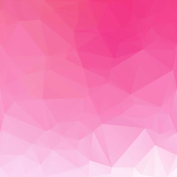 Pinker Polygonaler Mosaik Hintergrund Kreative Design Vorlagen — Stockvektor