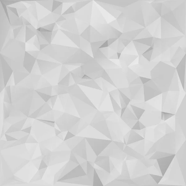 Gris Fond Polygonal Blanc Modèles Conception Créative — Image vectorielle