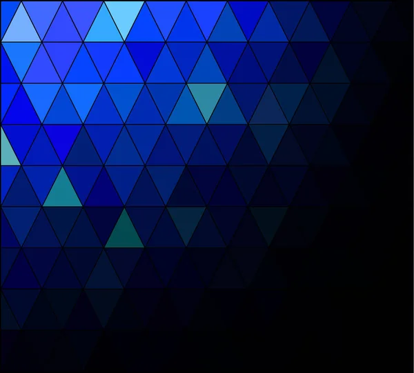 蓝色方形网格马赛克背景 创意设计模板 — 图库矢量图片