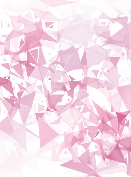 Rosa Romper Fondo Del Mosaico Plantillas Diseño Creativo — Vector de stock